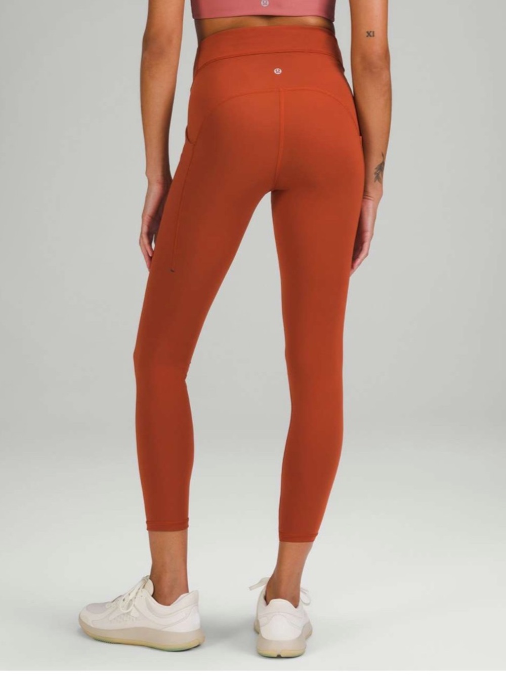 Lululemon Power Thru High Rise Leggings with Pockets size 4 - Picture 2 of 10